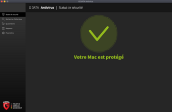 G DATA Antivirus Mac protégé G DATA Antivirus Mac protégé